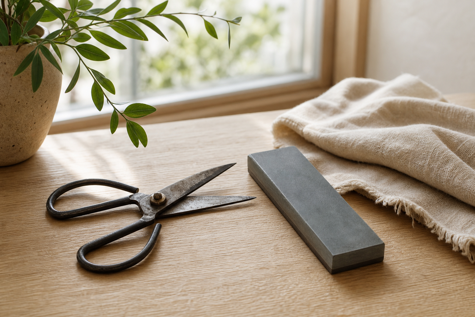 Aiguiser des ciseaux : la méthode simple pour retrouver une coupe nette