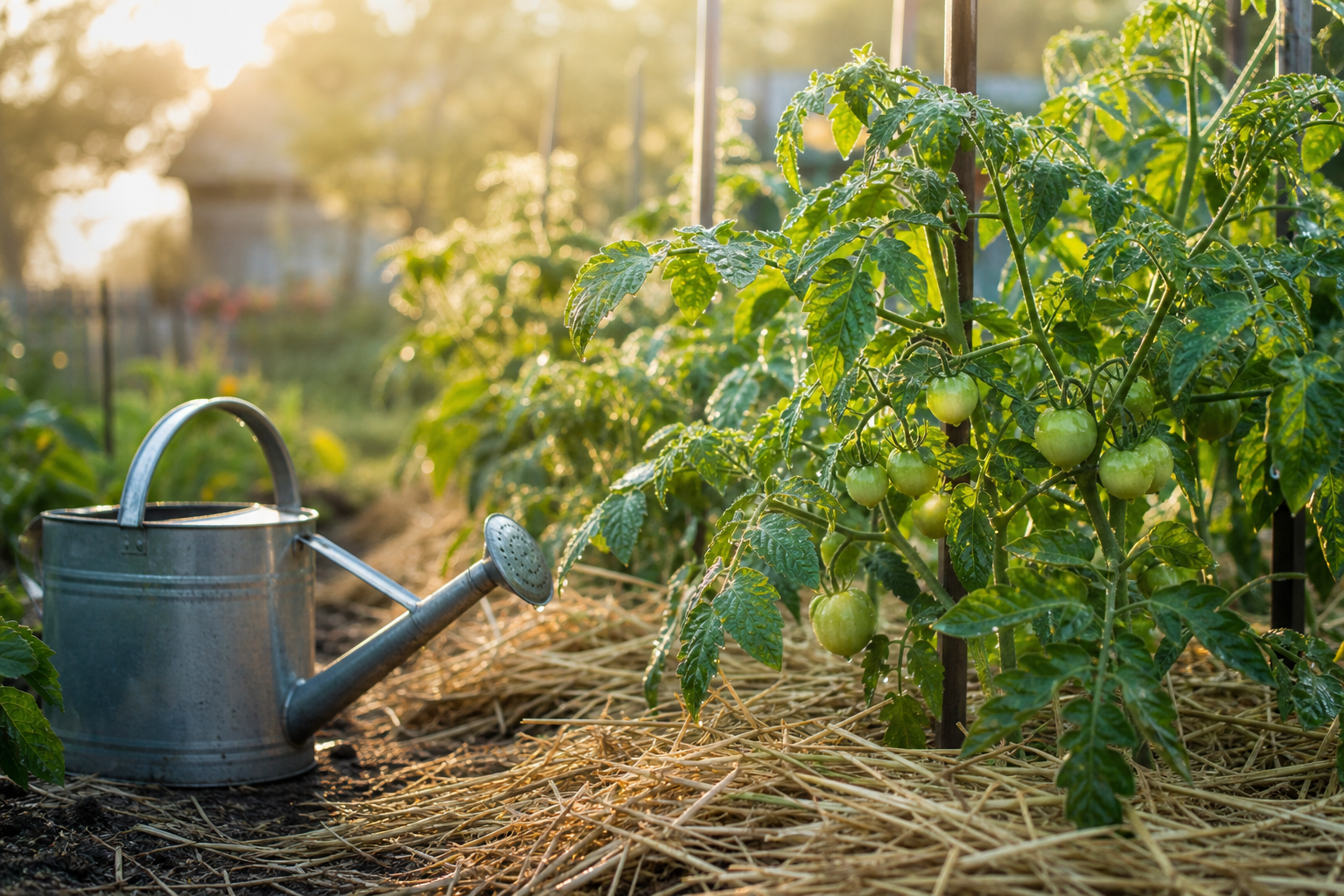 Arroser les tomates : quand, combien et comment éviter les erreurs