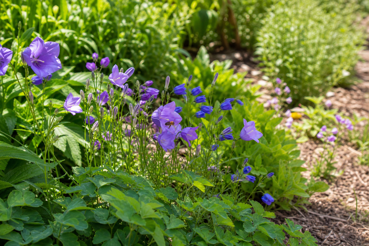 Campanule vivace : planter, entretenir et garder une belle floraison au jardin