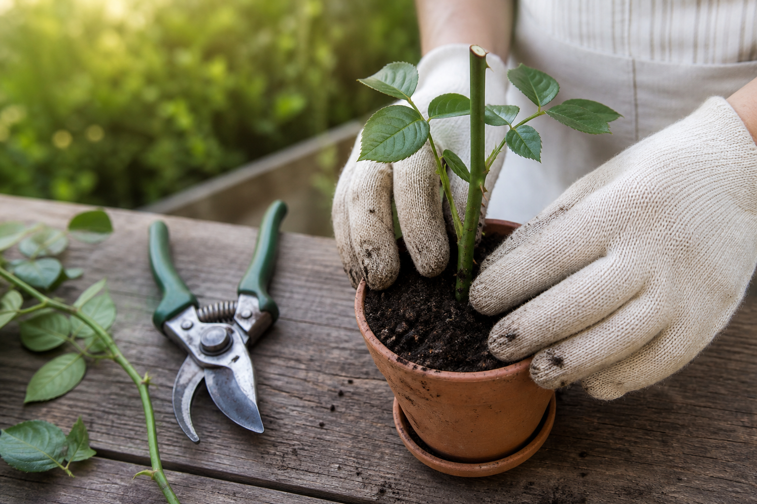 Comment faire un bouturage de rosier