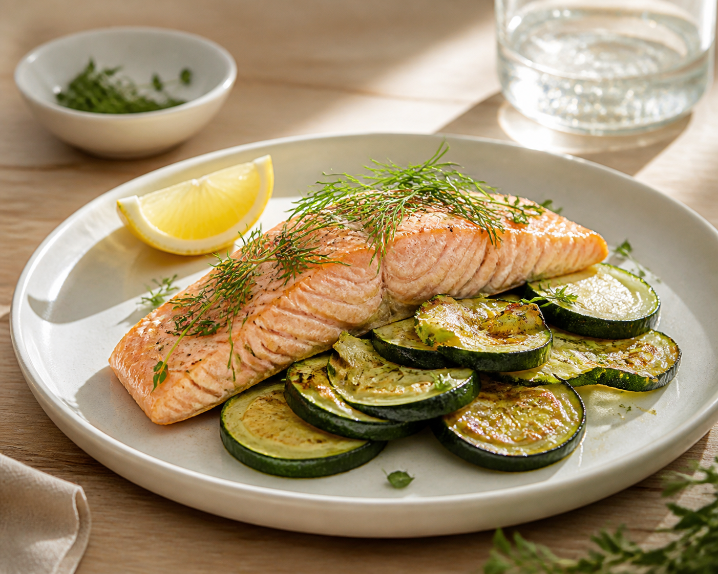 Courgettes saumon recette : un plat simple, léger et de saison