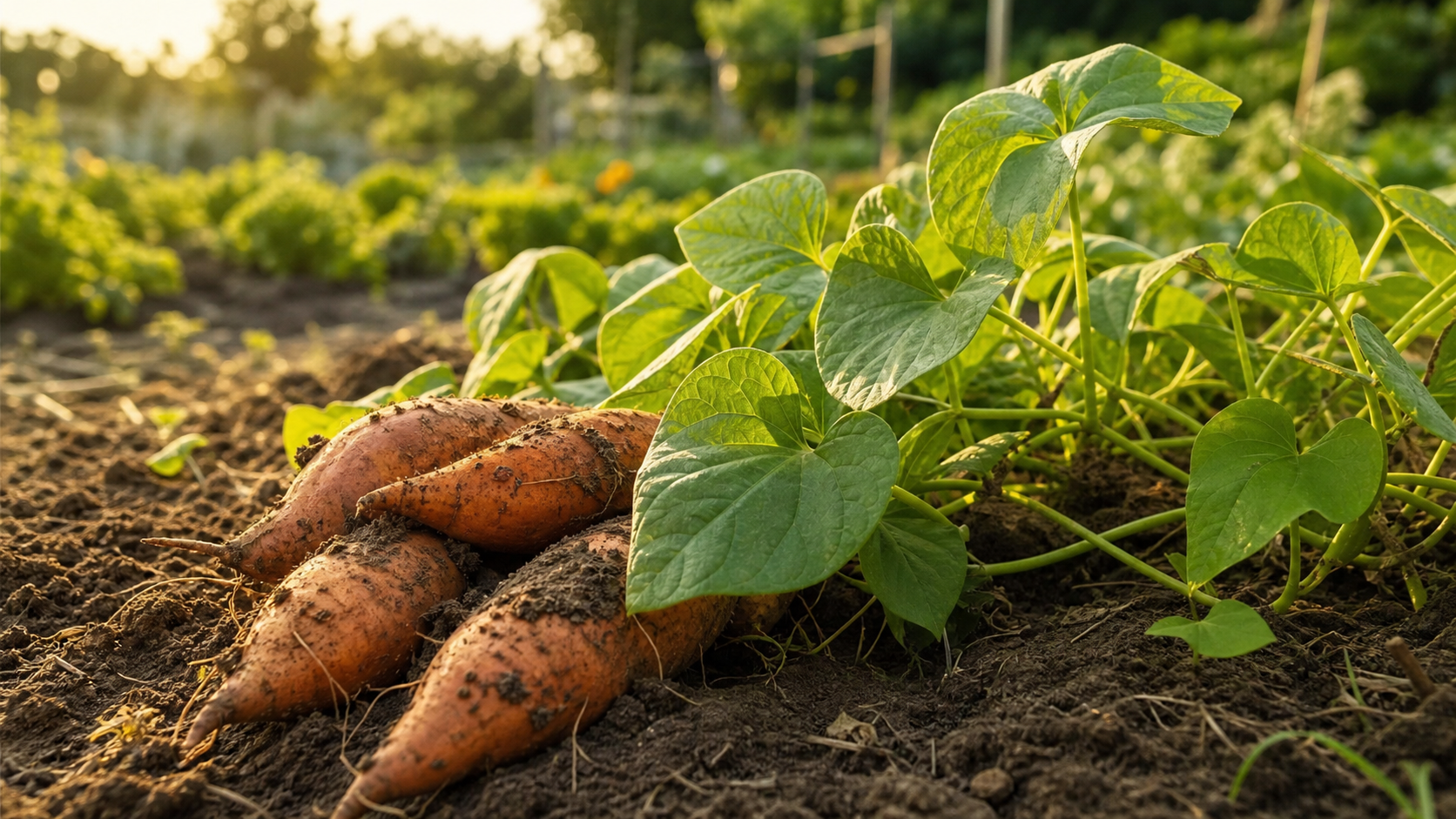 Cultiver la patate douce : plantation, entretien et récolte au potager