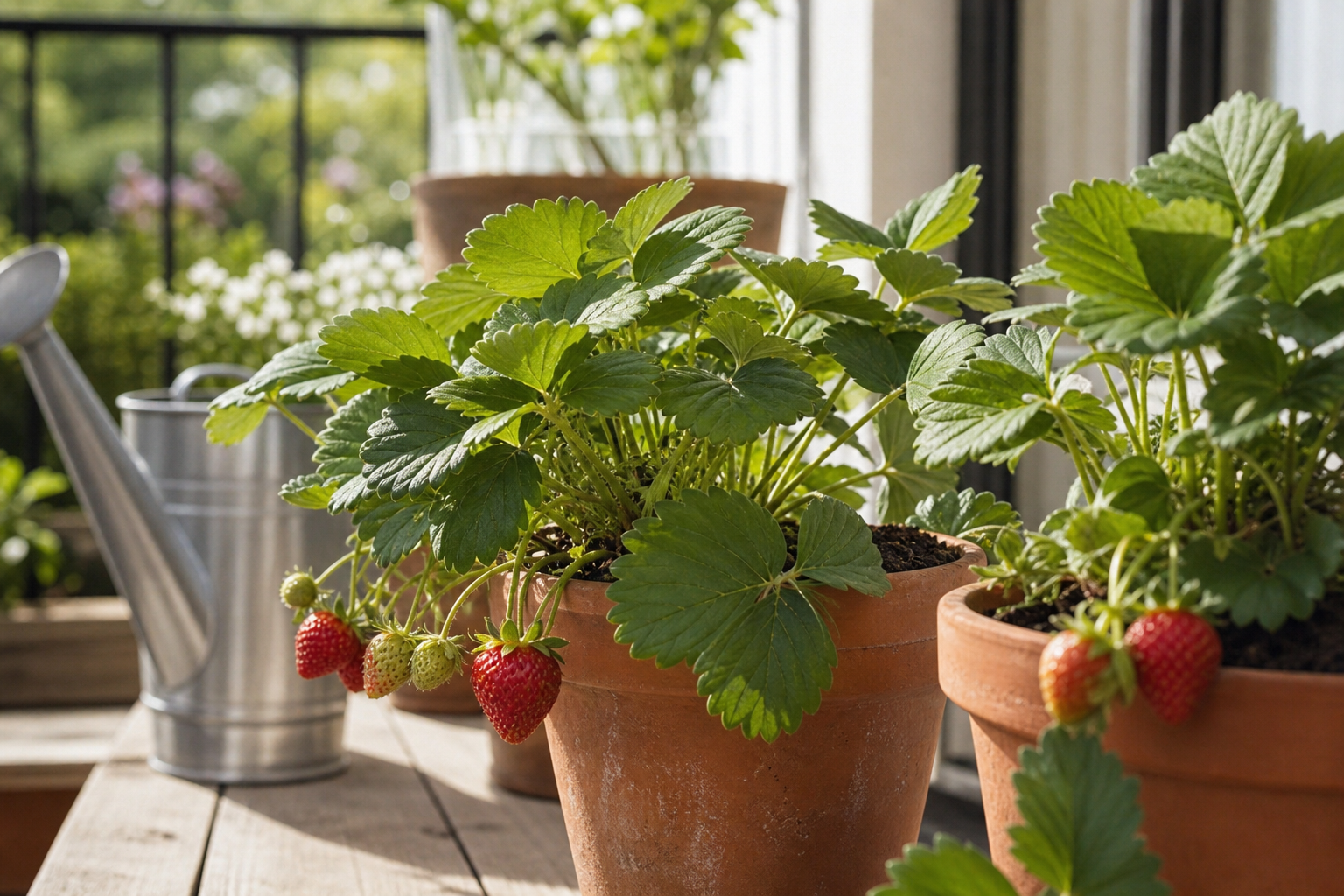 Fraises en pot : réussir la culture sur balcon ou terrasse