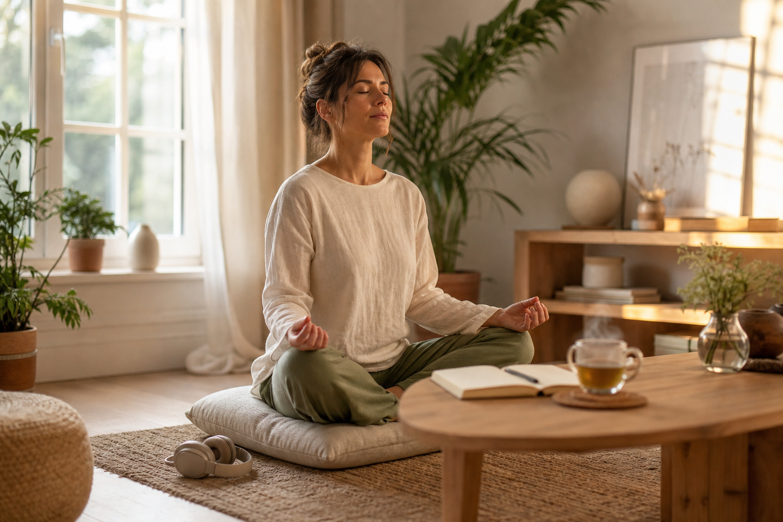 Musique relaxante méditation : comment créer une vraie pause calme chez soi