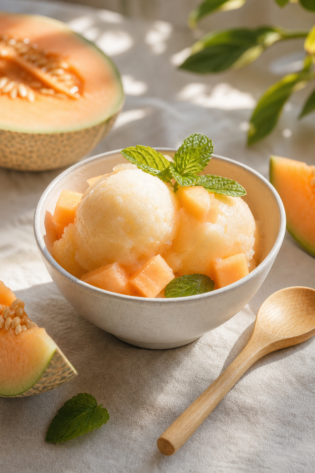 Sorbet melon : la recette simple, légère et vraiment rafraîchissante