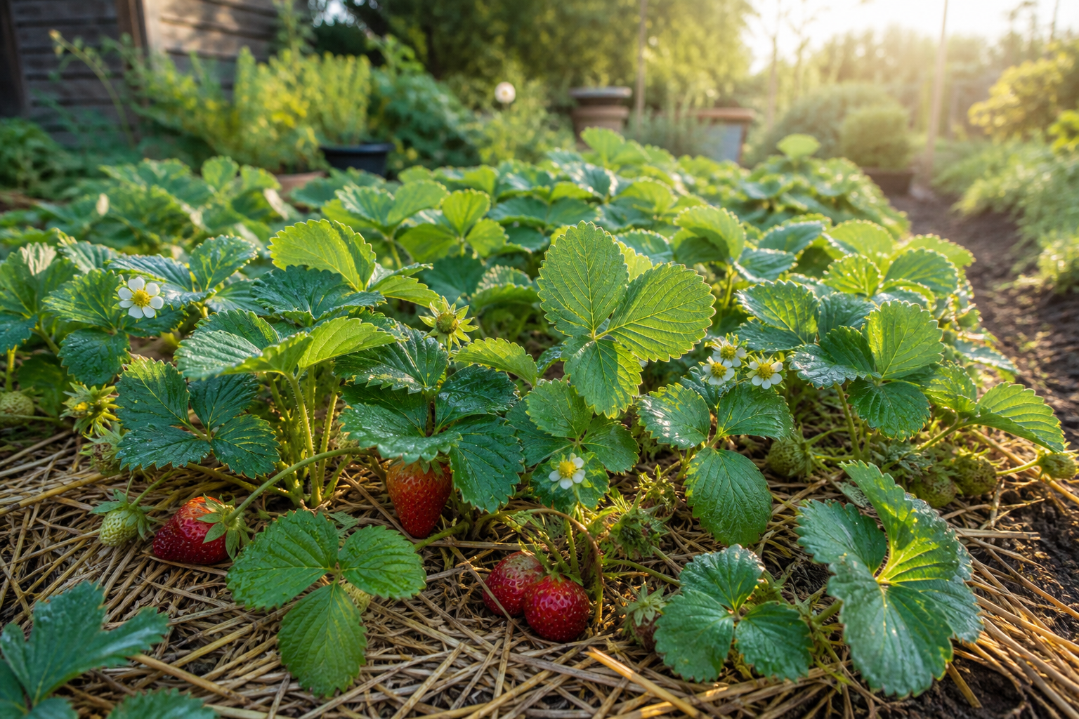 Plant de fraise : plantation, entretien et récolte au naturel