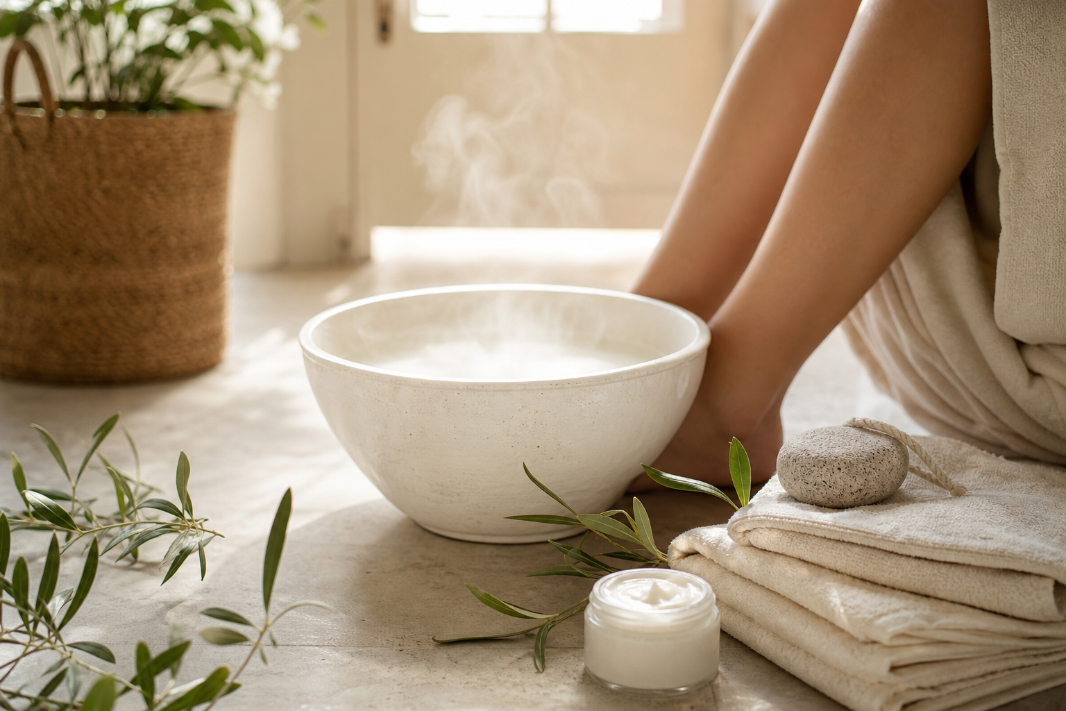 Soins maison pour pieds : une routine douce en 6 gestes simples