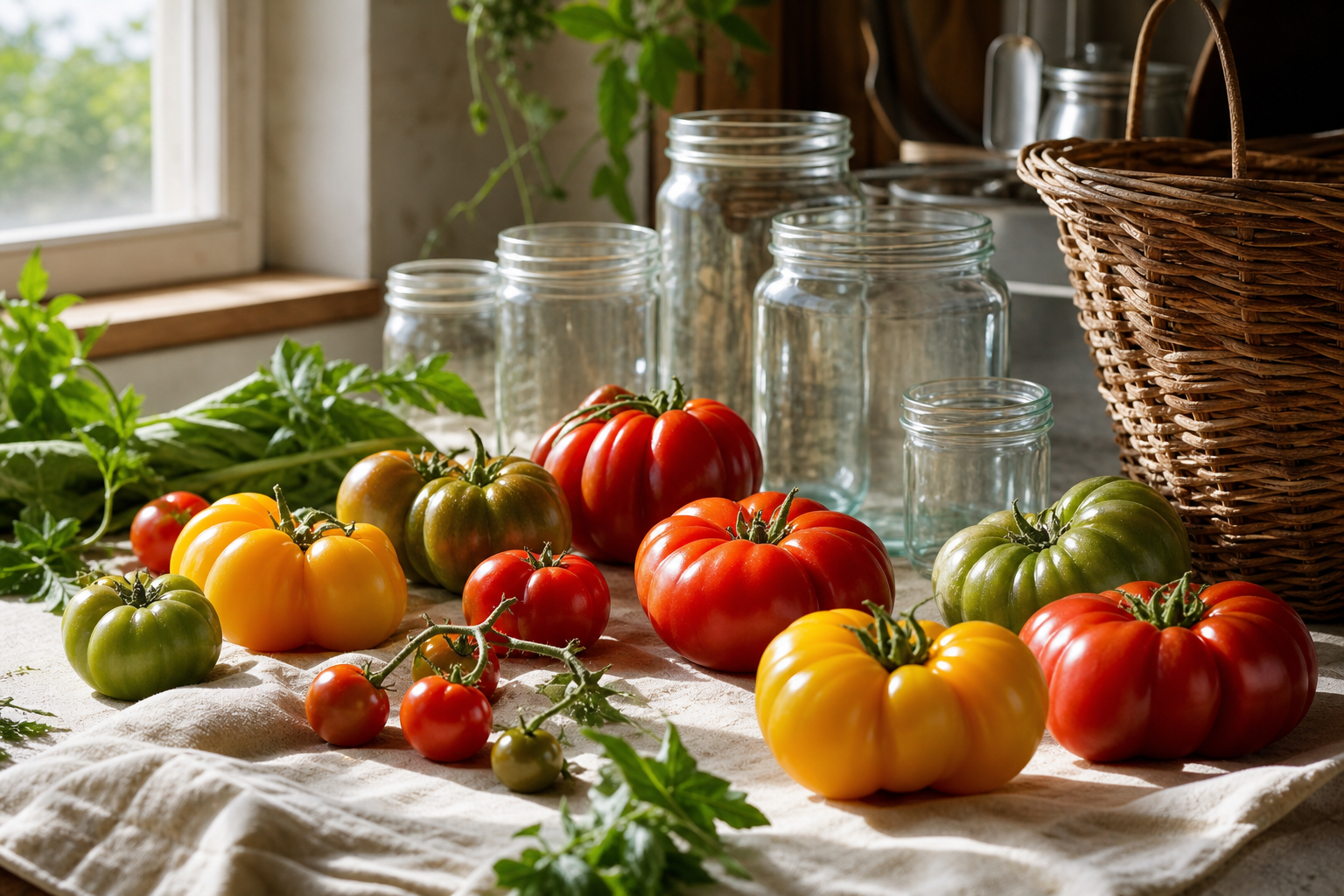 Conserver les tomates