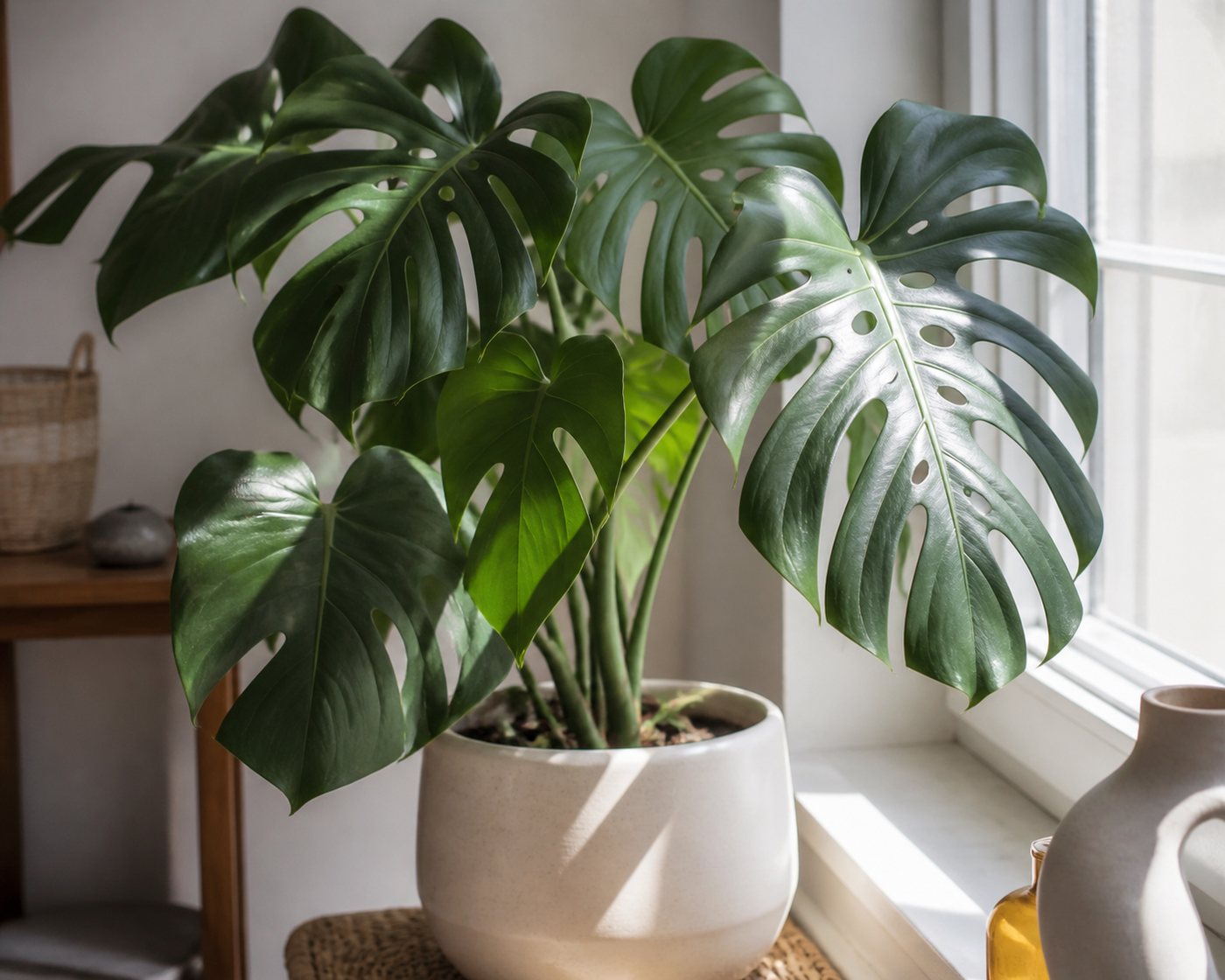Monstera plante : lumière, arrosage et entretien sans stress