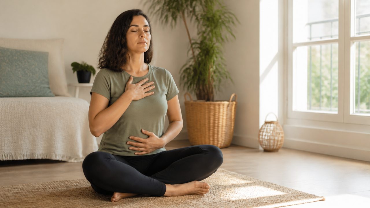 Respiration abdominale exercices : une routine simple pour relâcher la pression